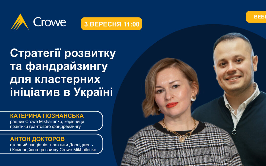 Стратегії розвитку та фандрайзингу для кластерних ініціатив в Україні