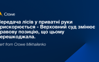 Передача лісів у приватні руки прискорюється – Верховний суд змінює правову позицію, що цьому перешкоджала