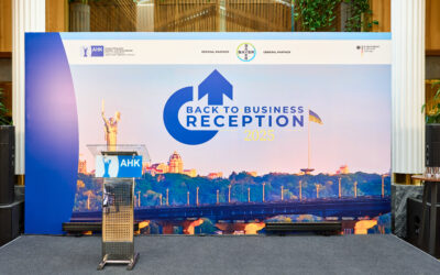 Crowe Mikhailenko на BACK-TO-BUSINESS RECEPTION від AHK Ukraine