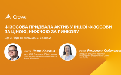 Фізособа придбала актив у іншої фізособи за ціною, нижчою за ринкову: що з ПДВ та військовим збором