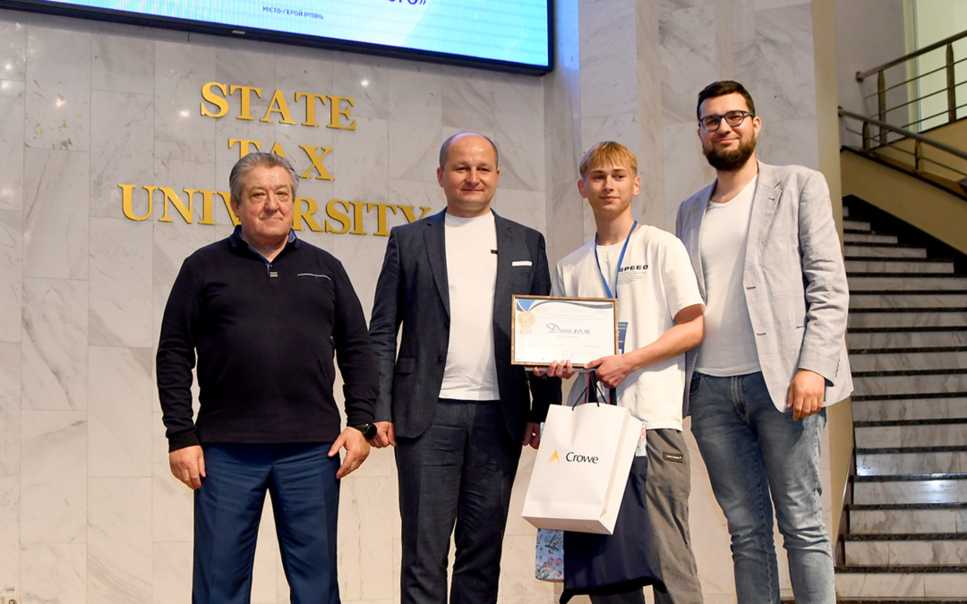 Crowe Mikhailenko підтримала всеукраїнські конкурси «Податківець майбутнього» та «Податкова абетка»